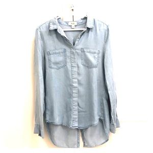 Light blue denim shirt